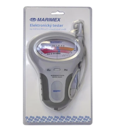 Set - Marimex Tester elektronický na pH a Cl + Marimex Chlor Komplex 5v1 1,6 kg (tableta)