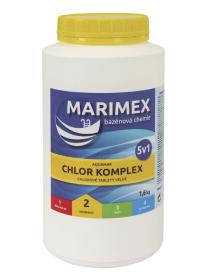 Set - Marimex Tester elektronický na pH a Cl + Marimex Chlor Komplex 5v1 1,6 kg (tableta)