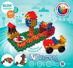 Seva BLOK Twister 1 plastová (stavebnice) 155 dílků Seva BLOK Twister 1 plastová (stavebnice) 155 dílků