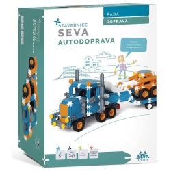 Seva DOPRAVA - Autodoprava polytechnická (stavebnice) 743 dílků Seva DOPRAVA - Autodoprava polytechnická (stavebnice) 743 dílků