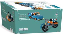Seva DOPRAVA - Autodoprava polytechnická (stavebnice) 743 dílků