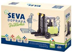 Seva DOPRAVA Ještěrka polytechnická (stavebnice) 112 dílků