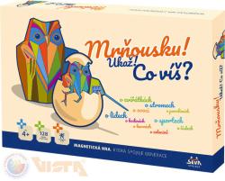 Seva Hra magnetická vědomostní Mrňousku! Ukaž! co víš? (společenská hra)