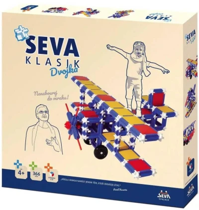 Seva KLASIK Dvojka polytechnická (stavebnice) 366 dílků