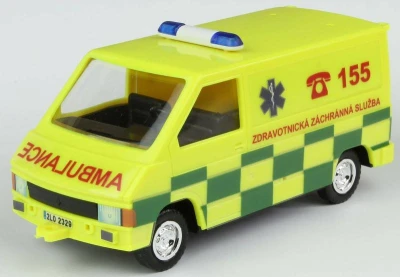 Seva Monti System 06.1 auto žlutá ambulance sanitka MS06 0102-06