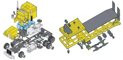 Seva Monti System 46 Auto WS TRANSPORT TRAILER MS46 0107-46