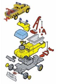 Seva Monti System 56 Auto Land Rover TOW TRUCK MS56 0101-56