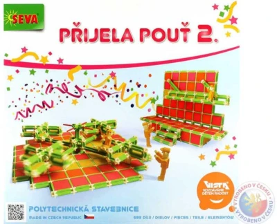 Seva Přijela pouť 2 polytechnická (stavebnice) 693 dílků Seva Přijela pouť 2 polytechnická (stavebnice) 693 dílků