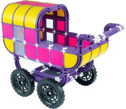 Seva Rodina Kočárek plastová (stavebnice) 293 dílků