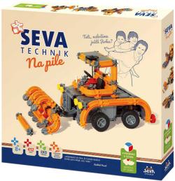 Seva TECHNIK Na pile plastová (stavebnice) 412 dílků v krabici