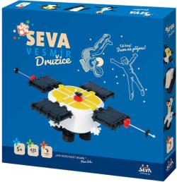 Seva Vesmír Družice plastová (stavebnice) 425 dílků