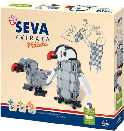 Seva Zvířata ptáčata plastová (stavebnice) 347 dílků
