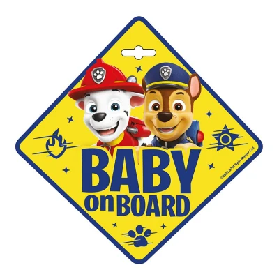 SEVEN Dekor na přísavku PAW PATROL BOY