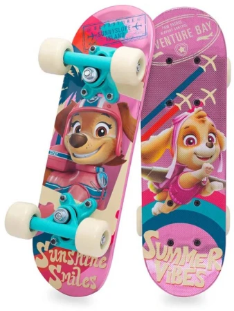 SEVEN Skateboard Paw Patrol (Tlapková patrola) růžový
