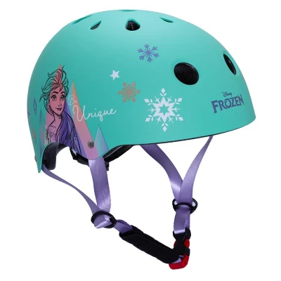 Seven Sportovní helma Frozen, zelená, M 52-56cm