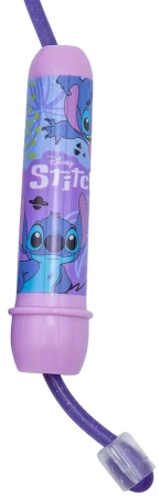 SEVEN Švihadlo dětské Stitch 240cm fialové plastová rukojeť