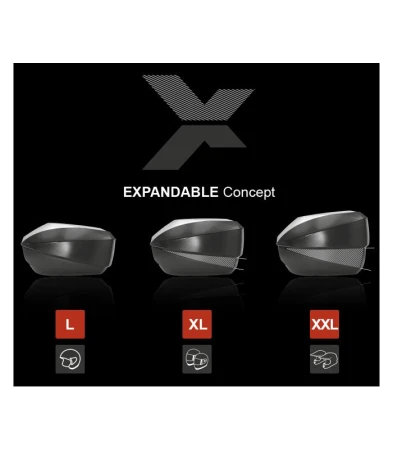 Shad Box na skútr - SH58X Carbon
