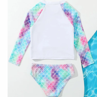 SHEIN SHN MERMAID dívčí lycrový set