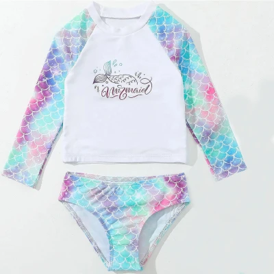 SHEIN SHN MERMAID dívčí lycrový set