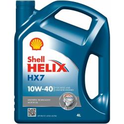 SHELL Motorový olej HX7 10W-40 4L SHELL Motorový olej HX7 10W-40 4L