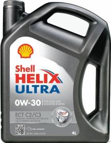 SHELL Motorový olej Ultra ECT C2/C3 0W-30 4L SHELL Motorový olej Ultra ECT C2/C3 0W-30 4L