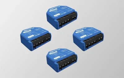 Shelly 1 Gen3 sada 4 ovladačů WiFi/Bluetooth