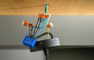 Shelly 1 Mini Gen3 modrý WiFi/Bluetooth sada 2 chytrých spínačů