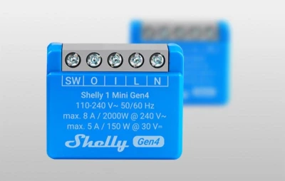 Shelly 1 Mini Gen4 Controller Zigbee/Matter