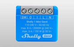 Shelly 1 Mini Gen4 Controller Zigbee/Matter