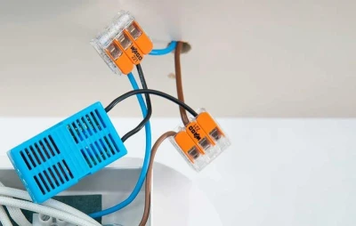 Shelly 1L Gen3 azurový WiFi 1kanálový regulátor osvětlení bez neutrálu