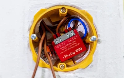 Shelly 1PM Mini Gen4 Zigbee/Matter chytrý spínač