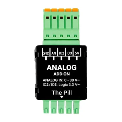 Shelly Analog 0-30V Add-on černý analogový modul pro Shelly The Pill