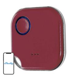 Shelly BLU Button 1 Tlačítko aktivace s Bluetooth (červené)