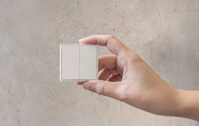 Shelly BLU Button 4 béžové Bluetooth tlačítko se 4 klávesami