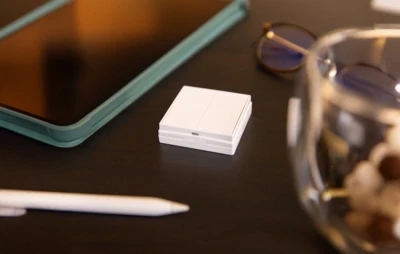 Shelly BLU Button 4 béžové Bluetooth tlačítko se 4 klávesami