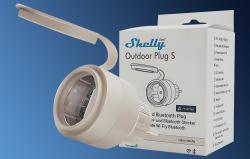 Shelly Inteligentná vonkajšia zásuvka Plug S MTR Gen3 IP44 12A