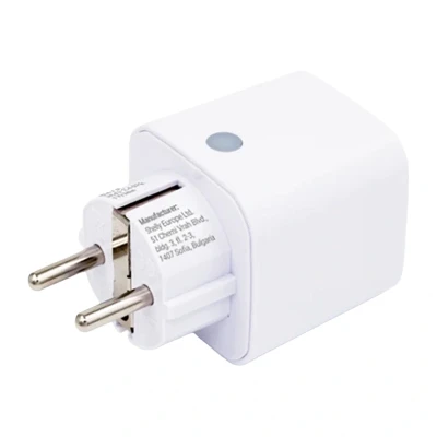 Shelly Plug M Gen3 bílá Wi-Fi chytrá zásuvka