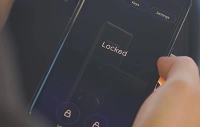 Shelly LOQED Touch 2S stříbrný chytrý dveřní zámek