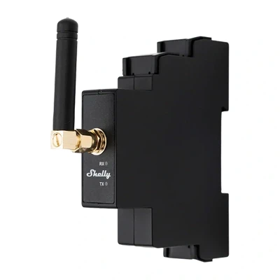 Shelly Pro LoRa Add-on černý rozšiřující modul