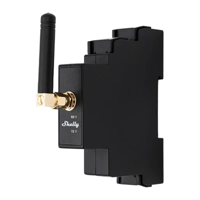 Shelly Pro LoRa Add-on černý rozšiřující modul