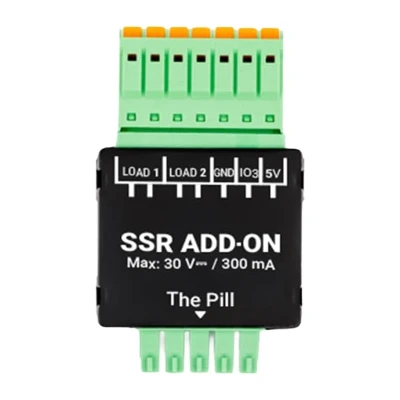 Shelly SSR Add-on černý dvoukanálový modul pro The Pill