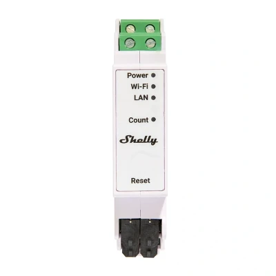 Shelly PRO 3EM 120A se 3 výstupy, podporou Wi-Fi, Bluetooth a Matter třífázový elektroměr