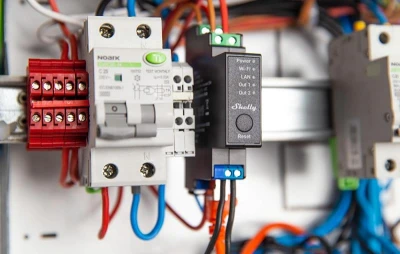 Shelly Pro 2PM WiFi/LAN 2kanálové relé na DIN lištu s měřením spotřeby