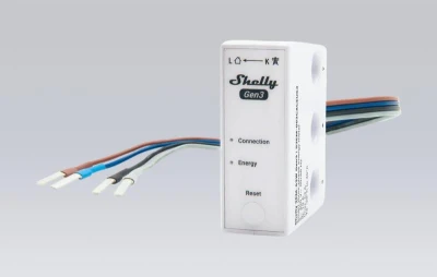 Shelly Měřič spotřeby energie 3EM-63W Gen3 s 1/3 kanálem WiFi (kabelový model)