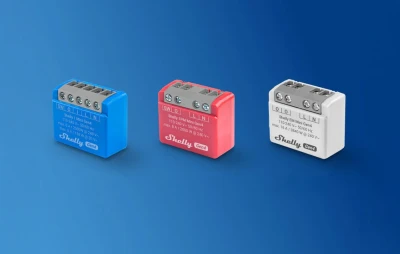 Shelly EM Mini Gen4 bílý měřič spotřeby energie, 2 ks