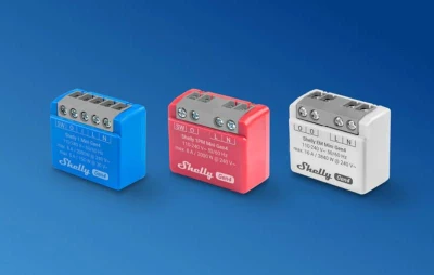 Shelly EM Mini Gen4 bílý WiFi/Matter měřič spotřeby energie