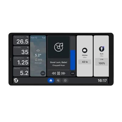 Shelly Wall Display X2 WiFi/BLU bílý nástěnný displej