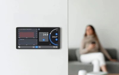 Shelly Wall Display X2 WiFi/BLU bílý nástěnný displej