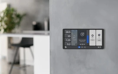 Shelly Wall Display X2 WiFi/BLU bílý nástěnný displej