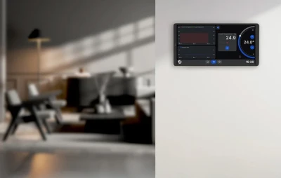 Shelly Wall Display X2 WiFi/BLU bílý nástěnný displej